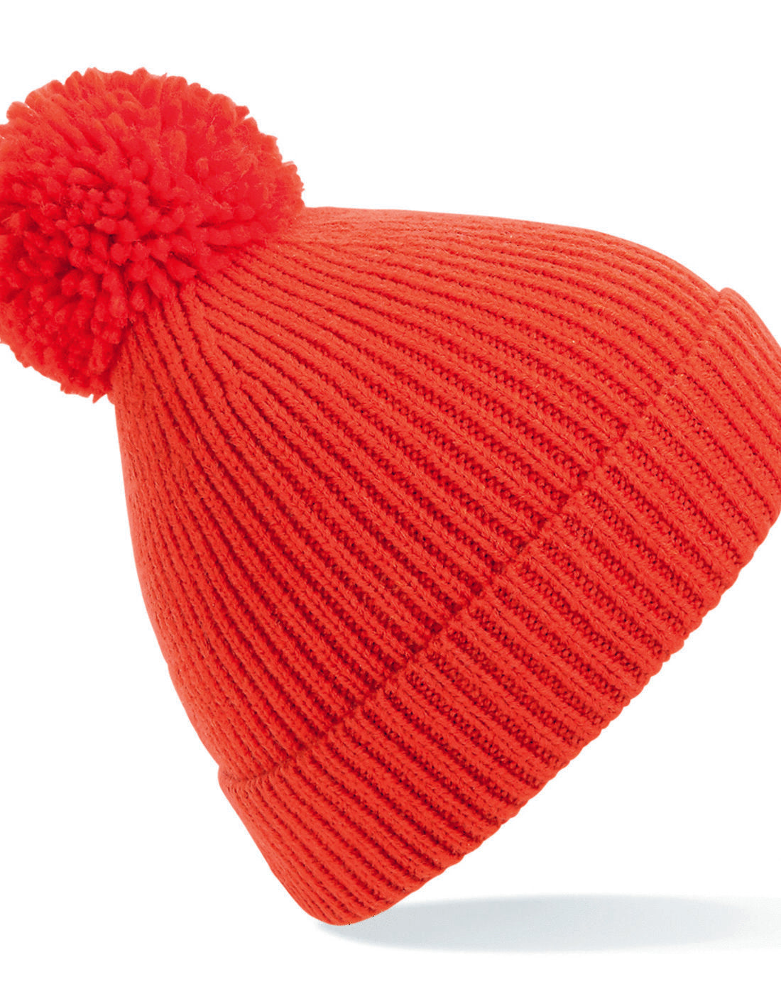 Beechfield Engineered Knit Pom Pom Beanie