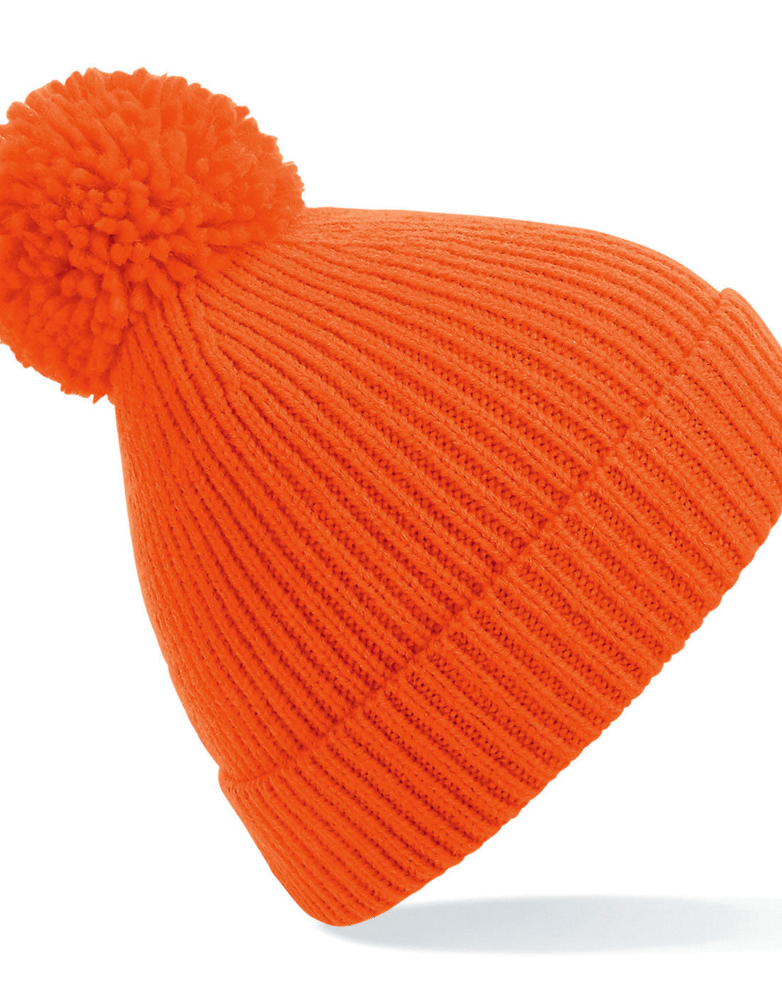 Beechfield Engineered Knit Pom Pom Beanie