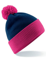 Beechfield Snowstar Two-Tone Beanie - thumbnail 4