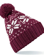 Beechfield Fair Isle Snowstar Beanie - thumbnail 3