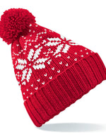 Beechfield Fair Isle Snowstar Beanie - thumbnail 4