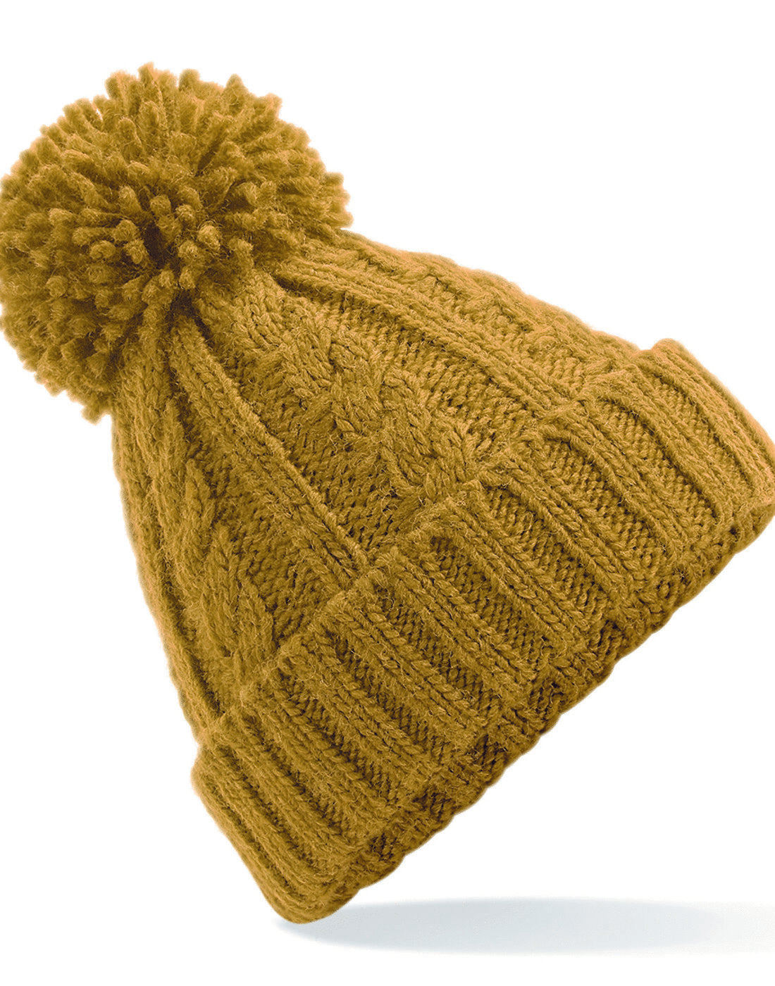 Beechfield Cable Knit Melange Beanie