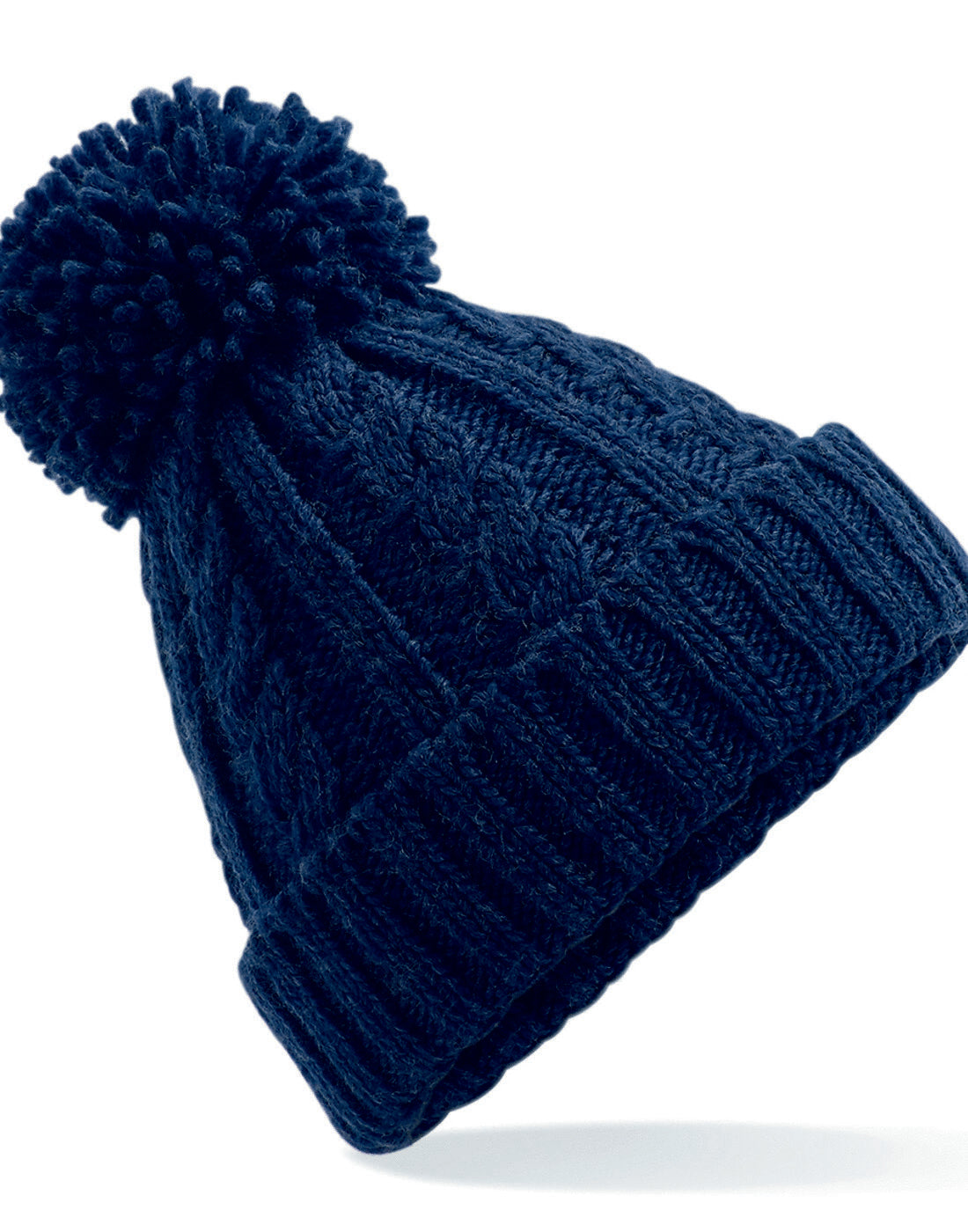 Beechfield Cable Knit Melange Beanie