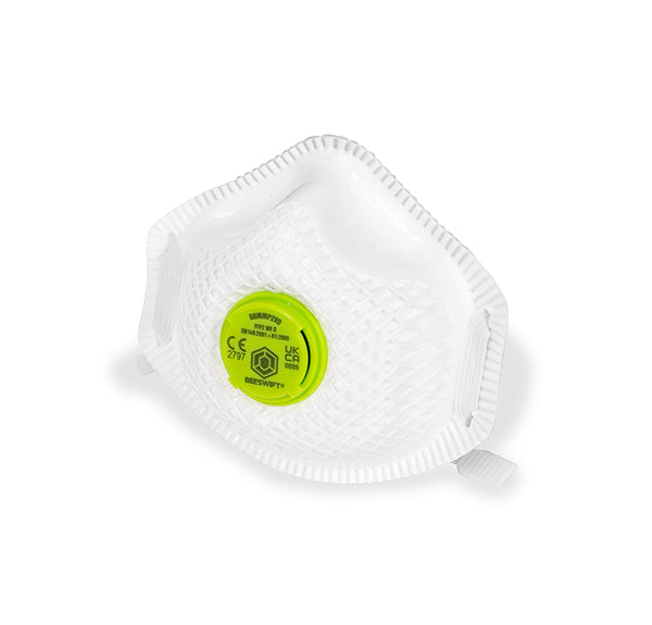 Beeswift Vented P2 Premium Mesh Cup Mask - (Pack of 10)