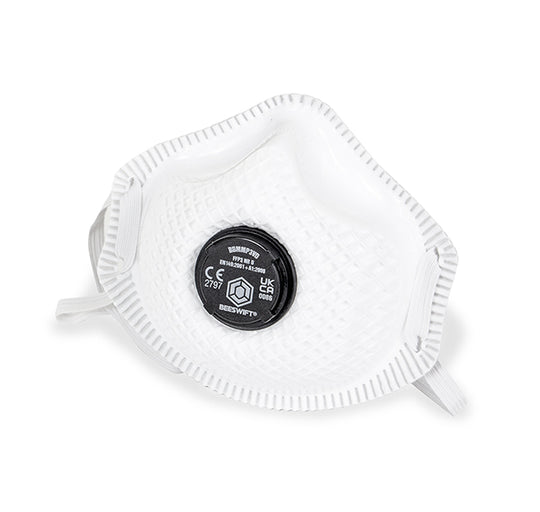 Beeswift Vented P3 Premium Mesh Cup Mask - (Pack of 5)