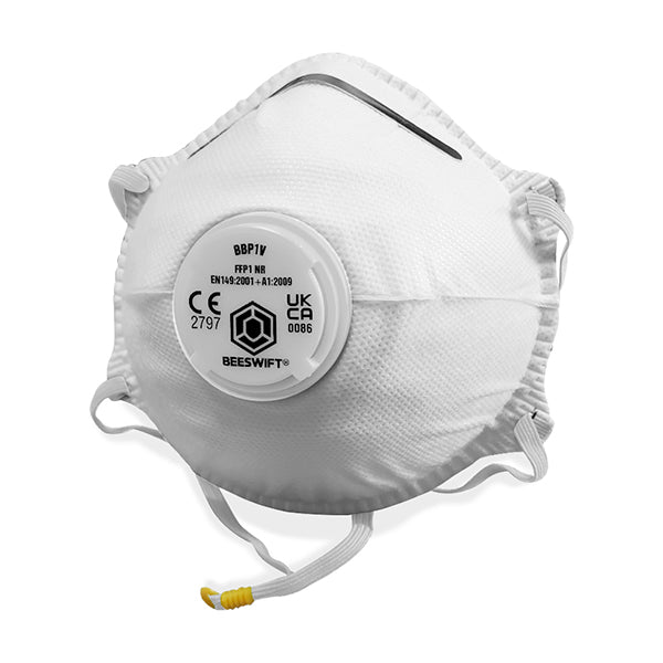 Beeswift Contour P1 Valved Mask - (Pack of 10)