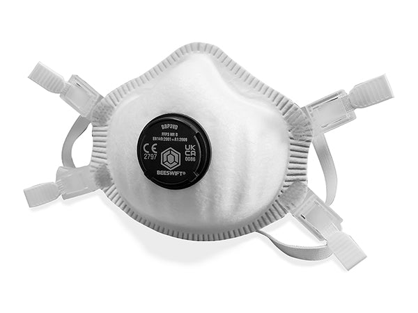 Beeswift Premium P3 Dolomite Valved Mask - (Pack of 5)