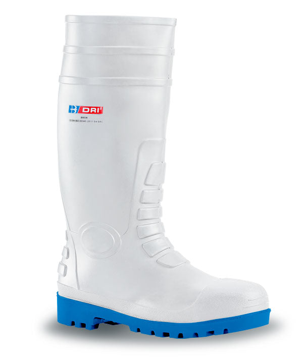 B-Dri Footwear PVC Safety Boot S4 White 13