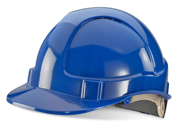 Beeswift Wheel Ratchet Vented Safety Helmet