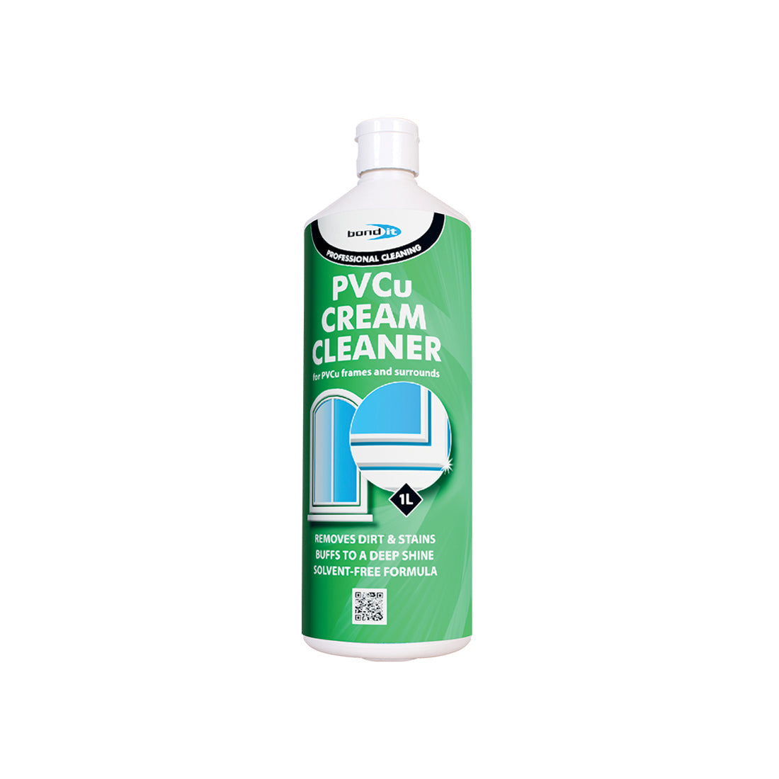 PVCu Solvent Free Cream Cleaner. White. Size 1 Litre.