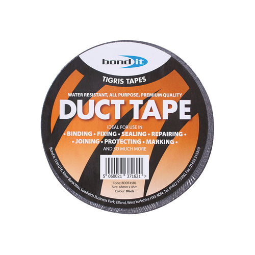 Duct Tape 45mm x 50m. Black.