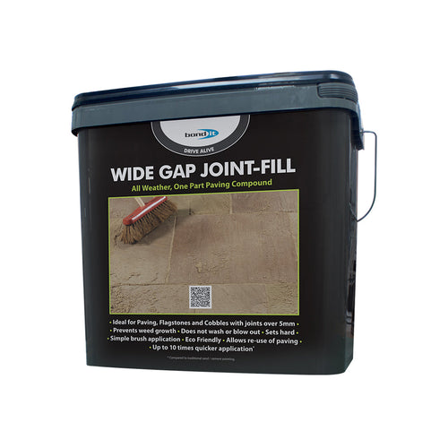 Wide Gap Jointfill - Paving Compound. Buff. Size 15kg.