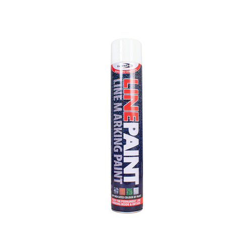 Line-It Linemarker Paint. White. Size 750ml.