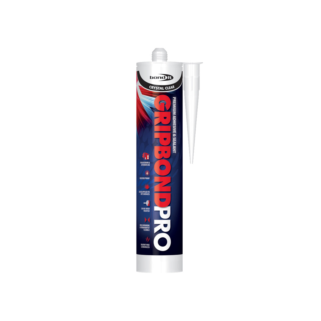 GB Pro Hybrid Sealant. Crystal Clear. Size EU3.