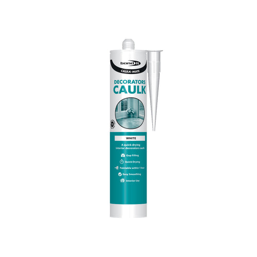 Caulk-Mate One Hour Decorators Caulk. White. Size EU3.