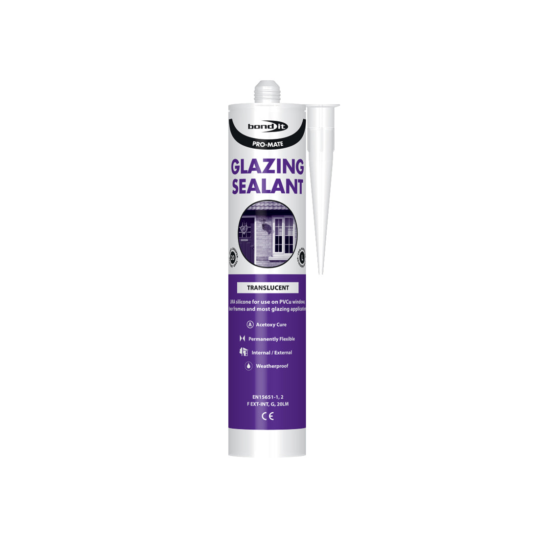 Pro-Mate LMA Silicone Sealant. Translucent. Size EU3.