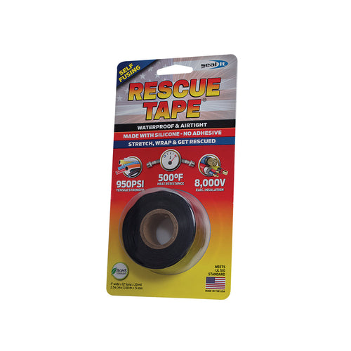 Rescue Tape. Multi Purpose Repair Tape. Black.