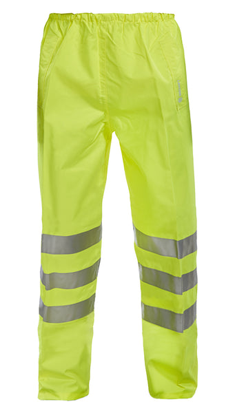 Beeswift Birkdale Hi-Vis Waterproof Breathable Trousers