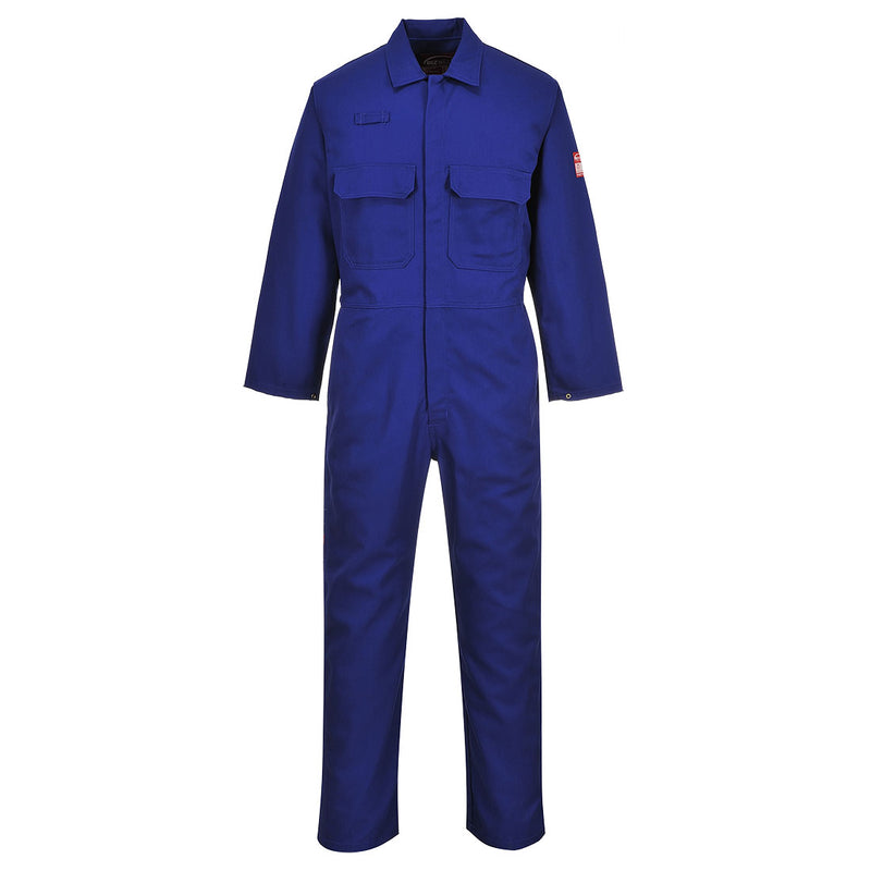 Portwest coverall in red with zipper front