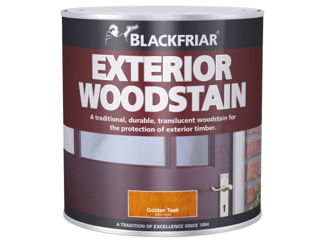 Blackfriar Traditional Exterior Wood Stain - Golden Teak 500ml