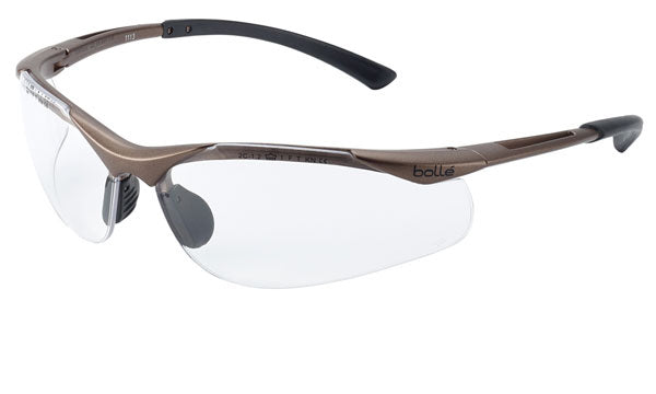 Bolle Safety Contour Platinum Glasses