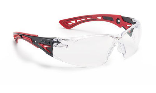 Bolle Safety Rush+ Go Green Platinum Glasses