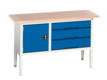 Bott Verso Adjustable Height Storage Bench 1500 x 600mm