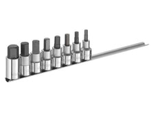 Expert 1/2in Drive Hex Bit Socket Set, 8 Piece