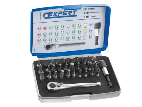 Expert E131702 1/4in Bit Set, 32 Piece