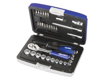 Expert 1/4in Drive Socket & Accessory Set, 34 Piece