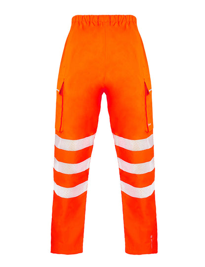 Deltic Beeswift Hi-Vis Ripstop Breathable And Waterproof Rail Overtrouser