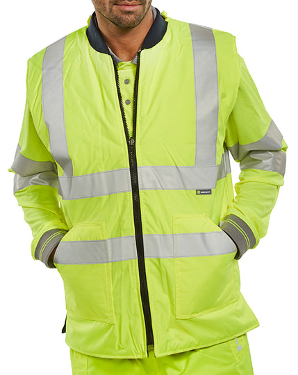 Beeswift Reversible Hi-Vis Interactive Bodywarmer