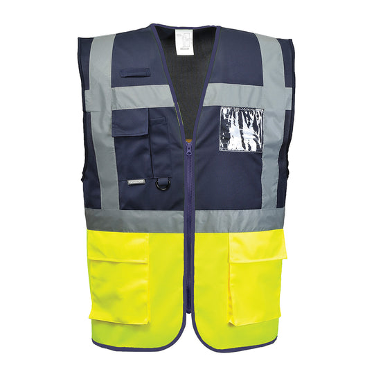 Soft yellow knitted fabric, comfortable and versatile for casual wear.