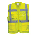 Portwest Athens Hi-Vis Mesh Executive Vest - thumbnail 2