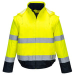 Portwest Hi-Vis 2-in-1 Contrast Essential Lite Bomber Jacket - thumbnail 2