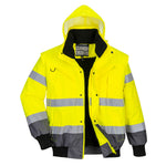 Portwest Hi-Vis 3-in-1 Contrast Bomber Jacket - thumbnail 4