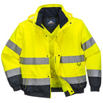 Portwest Hi-Vis 2-in-1 Contrast Bomber Jacket - thumbnail 2