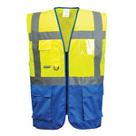 Portwest Warsaw Hi-Vis Contrast Executive Vest - thumbnail 6