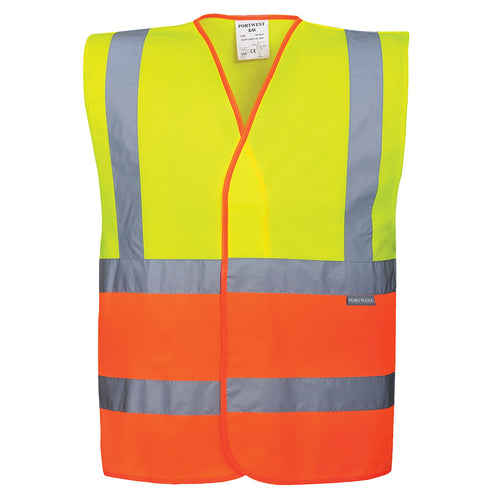 Portwest Hi-Vis Band and Brace Contrast Vest