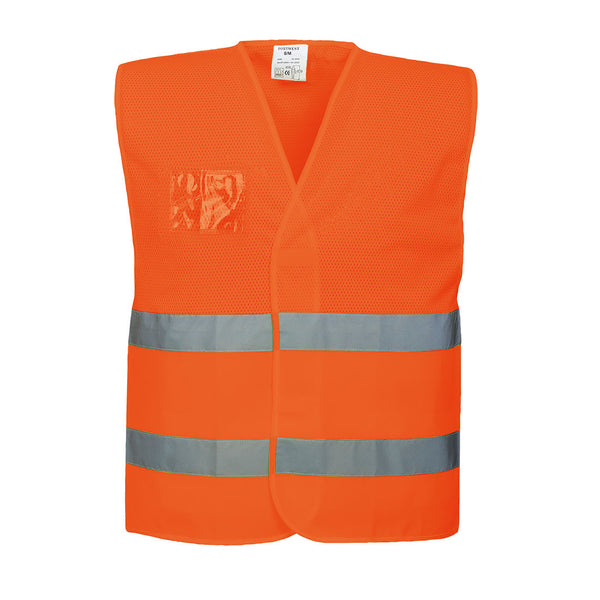 Bright orange knitted fabric, ideal for comfortable and stylish clothing.