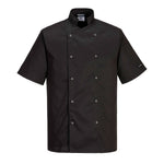 Portwest Cumbria Chefs Jacket Short Sleeved - thumbnail 1