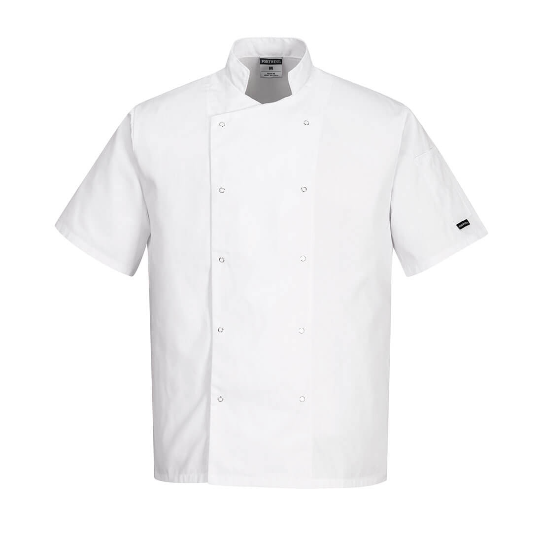 Portwest Cumbria Chefs Jacket Short Sleeved