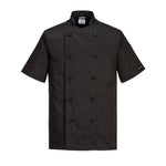 Portwest Kent Chefs Jacket Short Sleeved - thumbnail 1