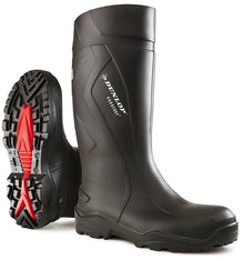 Dunlop Purofort Full Safety Wellington 762041 Black