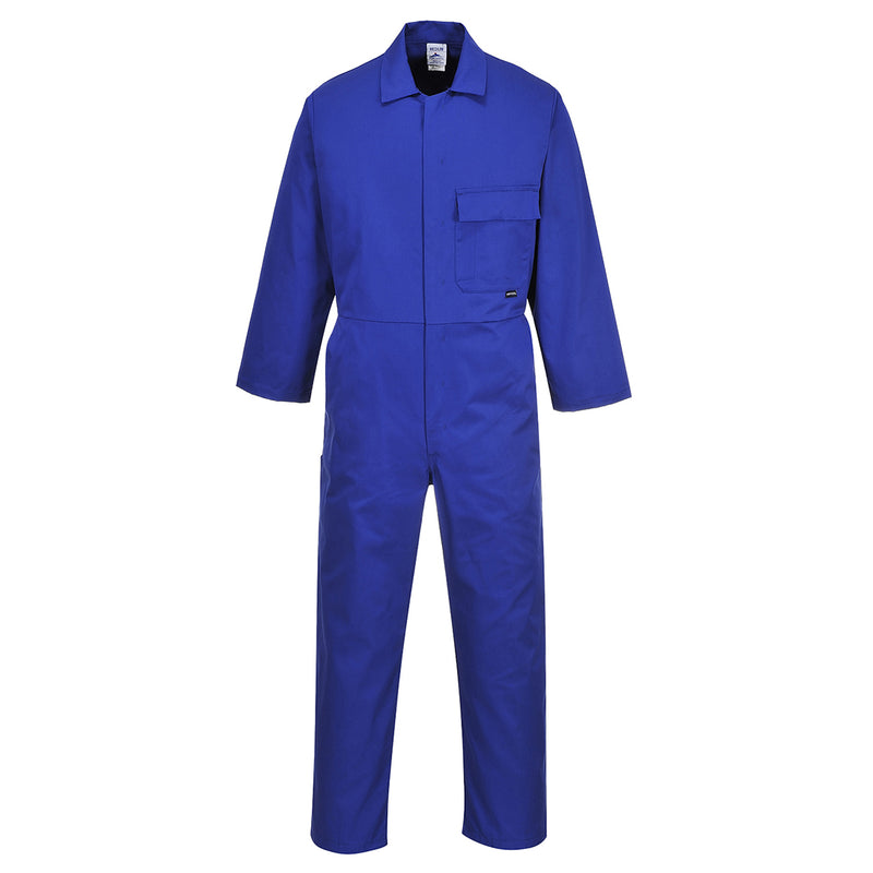 Portwest classic coverall C802 in royal blue.