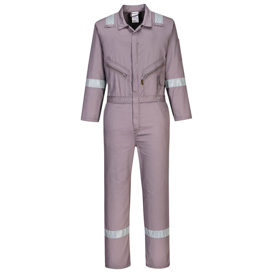 Portwest Iona cotton coverall C814 in grey.