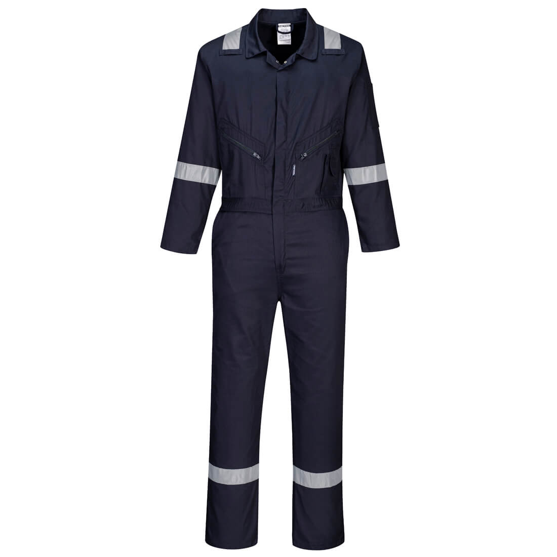 Portwest Iona cotton coverall C814 in navy.