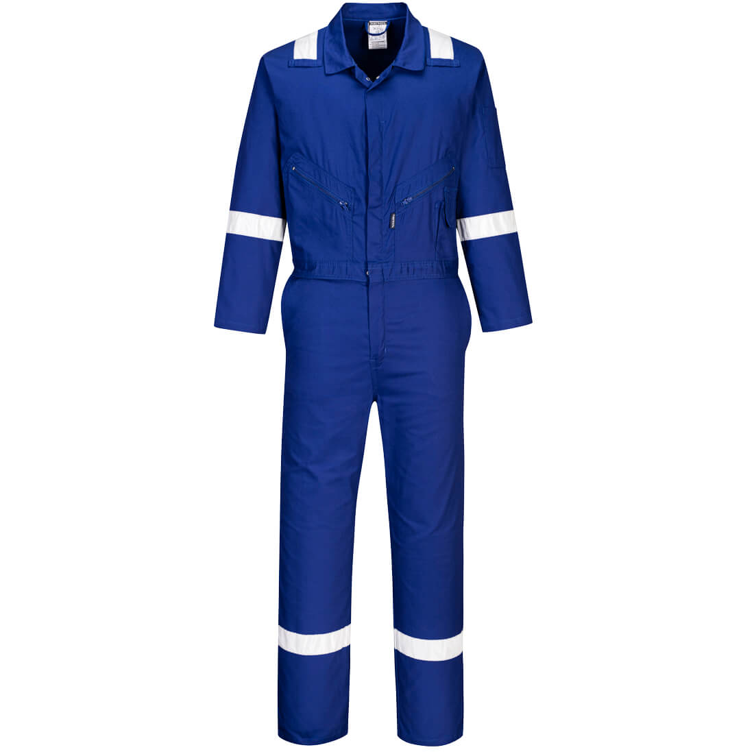 Portwest Iona cotton coverall C814 in royal blue.