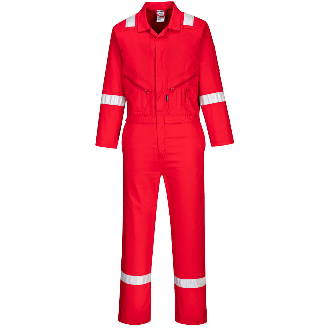 Portwest Iona cotton coverall C814 in red.