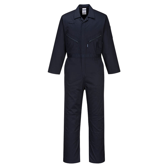 Portwest kneepad coverall C815 in dark navy.